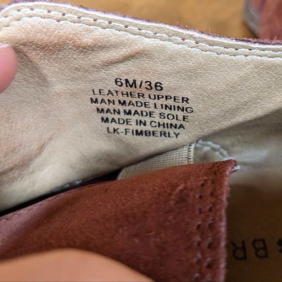 Lucky Brand Burgundy Ankle Boots - Picture 11 of 15